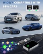 Wireless Carplay Adapter for iPhone, Converts Wired CarPlay to Wireless, Plug and Play Dongle for Apple CarPlay, Bluetooth Control Adapter for Cars from 2016 & Cars with Built-in CarPlay - Image 7