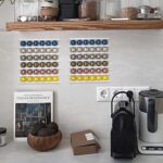 Nespresso Pods Holder for Coffee Pod Holder, k-Cup Organizer Storage on Coffee Bar Accessories And Organizer Wall Mount Under Cabinet Coffee Maker - Image 3