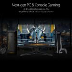 ASUS TUF Gaming 28” 4K 144HZ DSC HDMI 2.1, Monitor (VG28UQL1A) - UHD (3840 x 2160), Fast IPS, 1ms, Extreme Low Motion Blur Sync, G-SYNC Compatible, FreeSync Premium, Eye Care, DCI-P3 90%,BLACK - Image 3
