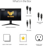 ASUS TUF Gaming 28” 4K 144HZ DSC HDMI 2.1, Monitor (VG28UQL1A) - UHD (3840 x 2160), Fast IPS, 1ms, Extreme Low Motion Blur Sync, G-SYNC Compatible, FreeSync Premium, Eye Care, DCI-P3 90%,BLACK - Image 8