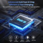 Anker 65W GaN III USB C Charger - 8-in-1 Fast Charging Station Hub, PD Adapter for MacBook Pro/Air, Dell XPS, iPhone 15/14, iPad, Galaxy S24 - Dark Blue - Image 4