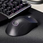 Cooler Master MM731 Wireless Gaming Mouse Black, Adjustable 19,000 DPI, Palm|Claw Grip, 2.4GHz|Bluetooth, PixArt Optical Sensor, Ultraweave Cable, PTFE Feet, RGB Lighting (MM-731-KKOH1) - Image 3
