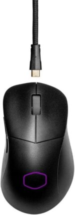 Cooler Master MM731 Wireless Gaming Mouse Black, Adjustable 19,000 DPI, Palm|Claw Grip, 2.4GHz|Bluetooth, PixArt Optical Sensor, Ultraweave Cable, PTFE Feet, RGB Lighting (MM-731-KKOH1) - Image 5