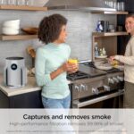 Shark NeverChange Air Purifier Compact Pro with Long-lasting HEPA Exceeding Filtration, For Pet Dander, Dust, Smoke, Allergens, Up to 250 sq. ft. for Bedroom, Home Office, Dorm, HP071BRN (2025) - Image 4
