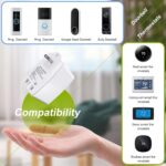 24V AC Transformer, 24 Volt 25VA Door Bell Transformers Compatible with Nest, Ecobee, Sensi, Honeywell, Nest Hello and All Versions of Ring Doorbells Thermostat - Image 6