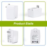 24V AC Transformer, 24 Volt 25VA Door Bell Transformers Compatible with Nest, Ecobee, Sensi, Honeywell, Nest Hello and All Versions of Ring Doorbells Thermostat - Image 7