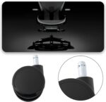 5PCS Soft Edge Casters Twin Wheel Non-Hooded Caster Compatible with Herman Miller Chair Compatible with Verus Compatible with Lino Compatible with Cosm - Image 3
