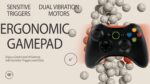 ILLOMART Wired Controller for Xbox 360 Controller for PC Windows Linux Desktop Gamepad for Laptop Gamepad for Xbox 360 Joystick for Windows 7/8/10 PC Joystick for x360 Dual Vibration - Image 6