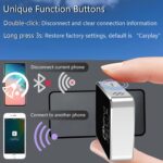 Wireless Carplay Adapter & Android Auto Wireless Adapter 2 in 1, 2025 Upgrade, Mini USB Convection Vent Design, Plug and Play, Stable Connection, No Delay,for 2016+ Cars & iOS 12+ & Android 11+ - Image 9