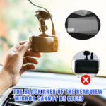 8Pcs Dashcam Windshield Sticker Electrostatic Film Transparent Sticker to Prevent Scratching and Falling, Durable and Reusable Dash Cam Stickers for Mounting Dash Cam - Image 5