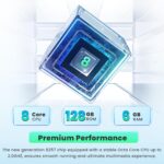 8Core 6+128G Car Radio for Toyota Highlander 2000-2007:Android 13 Car Stereo Wireless Carplay Android Auto, 9'' IPS Touch Screen with Bluetooth 5.0 Upgrade for Highlander with GPS FM RDS DSP - Image 4