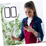 CHILDWEET 2Pcs Flexible Watch Screen Protector Case TPU Cover Compatible with Fitbit Luxe Falling Protection High Transparency Easy Installation - Image 4