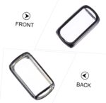CHILDWEET 2Pcs Flexible Watch Screen Protector Case TPU Cover Compatible with Fitbit Luxe Falling Protection High Transparency Easy Installation - Image 10