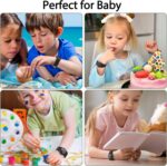 Vanjua Wristband Compatible with Apple AirTag Holder for Kids, Protective Case for Air Tag GPS Tracker Holder with Adjustable Nylon Bracelet Watch Band for Toddler Child (Black) - Image 8