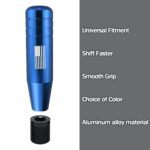 ZKFAR 1 PC American Flag Design Gear Stick Shifter Knobs, Metal Gear Stick Shift Knob, Automatic Shift Knob, Weighted Car Shift Handle Knob Fits Most Auto Transmission Vehicle (Blue) - Image 6
