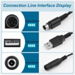 Replacement USB Webcam Power Cable Data Cord, Compatible with Logitech CC2900e CC3500e PTZ Pro, Black, 10FT - Image 4