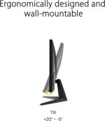 ASUS TUF Gaming 27” 1440P Gaming Monitor (VG27AQM1A) - QHD (2560 x 1440), 260Hz, 1ms, Fast IPS, Extreme Low Motion Blur Sync, Freesync Premium, G-SYNC Compatible, DisplayHDR400, 3 Year Warranty - Image 6