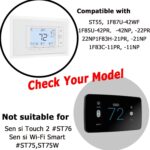 F61-2663 Wall Plate for Sen si Wi-Fi Programmable Thermostat,Hand Control, White (1) - Image 4