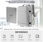 Large Travel Backpack - 40L Waterproof for Women, Men, College, Business, Hiking, Work - Image 5