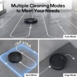 V3 Robot Vacuum and Mop Combo,Self-Charging,5000pa Strong Suction,WiFi/Alexa/App Control,3 in 1 Ultra-Slim Robotic Vacuum Cleaners for Hard Floors,Pet Hair and Low Pile Carpets - Image 5