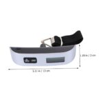 Cabilock 1pc Mini Digital Strap Hanging Scale Portable Weighing Tool for Fishing Luggage Kitchen and Outdoor Use with Display Screen for Accurate Measurements - Image 10