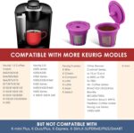 4 Pack K Cups Coffee Filters Compatible with Keurig Brewers 1.0 and 2.0Coffee Makers - Universal Kcup Filters Fit Refillable Kcup Coffee Pods - Image 3