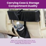 Cabeau KneedThis Memory Foam Travel Knee Pad. Perfect Travel Cusion for Airplanes, Buses, Trains, and Satdium Seats - Image 5