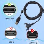USB Charging Cable Compatible with for Logitech G403 G703 G900 G903, G Pro Wireless Mouse, G PRO X Superlight Gaming Mouse, G560 Speaker, G PRO Mechanical Gaming Keyboard(6FT) - Image 3