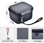 PAIYULE Case Compatible with Anker 3-in-1 Cube MagSafe Charger 15W Max Fast Charging Stand, Power Station Storage Holder for USB-C Cable (Box Only) (Gray) - Image 3