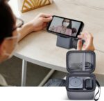 PAIYULE Case Compatible with Anker 3-in-1 Cube MagSafe Charger 15W Max Fast Charging Stand, Power Station Storage Holder for USB-C Cable (Box Only) (Gray) - Image 6