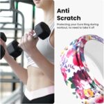 FitTurn 5 Pack Ring Cover Compatible with Oura Ring/Samsung Galaxy Ring/ULTRAHUMAN Ring AIR/RingConn Protector, Silicone Colorful Pattern Ring Case Silicone Elastic Case (S 4-9) - Image 7