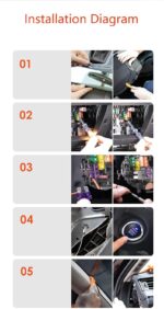 Rove r3 Dash cam hardwire kit with 4 Fuse Tap Cable Mini, ACS, ATO, Micro2 Add A Circuit Fuse Holders, Low Voltage Protection for Vantrue N4, N2S, X4S Dash Cam 12V 24V to 5V Power Cord - Image 6