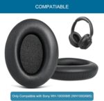 GEVO Earpads Ear Cushions for Sony WH-1000XM3 (WH1000XM3) Noise Canceling Headphones, Ear Pads with Noise Isolation Memory Foam (Black) - Image 3