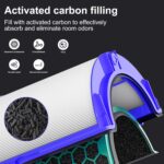 Air Purifier Filters Compatible With Dyson TP04 Fan Air Purifier Filter Replacement, Suitable With HP04 TP04 DP04 TP05 And DP05 Air Purifier Accessories Replacements,Part # 968707-04. - Image 5