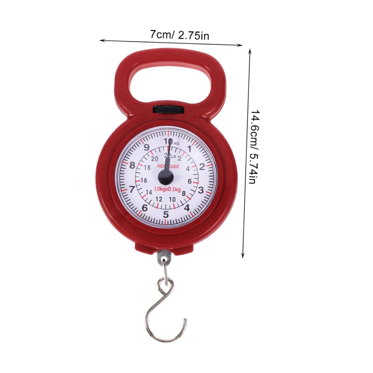 10Kg Handheld Digital Hanging Scale Portable Weight Measurement for Luggage Fishing Home Use Compact Accurate with User Friendly Display Lightweight Convenient Design - Image 3