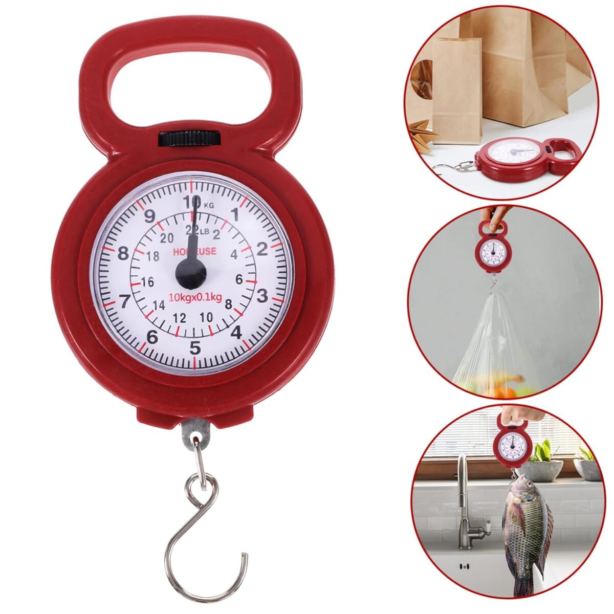 10Kg Handheld Digital Hanging Scale Portable Weight Measurement for Luggage Fishing Home Use Compact Accurate with User Friendly Display Lightweight Convenient Design - Image 7