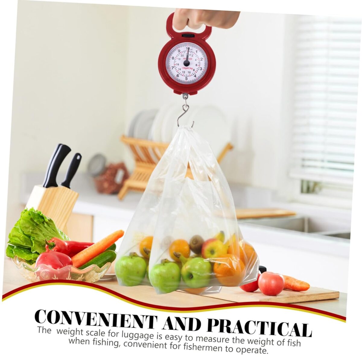 10Kg Handheld Digital Hanging Scale Portable Weight Measurement for Luggage Fishing Home Use Compact Accurate with User Friendly Display Lightweight Convenient Design - Image 8
