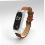 2 Compatible Leather Watch Band Sturdy Brown Replacement Strap Stylish Fit - Image 4