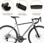 Ziciner 2 PCS Motorcycle Bicycle Chain Brush, Chain & Wheel Cleaning Tool, Crankset Chain & Gears Cleaner, Bicycle Chain Washer for Mountain Bike Motorcycle Chain (Black) - Image 5