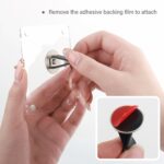 Acrylic Car Picture Frame Air Vent Clips,Car Vent Clips with Magnetic Picture Frame for Cars Dual Direction Shows Your Own and Family Photos,Universal Cars Photo Holder - Image 7