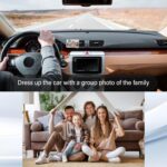 Acrylic Car Picture Frame Air Vent Clips,Car Vent Clips with Magnetic Picture Frame for Cars Dual Direction Shows Your Own and Family Photos,Universal Cars Photo Holder - Image 8