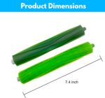 2 Set Replacement Rubber Roller Brushes Compatible for iRobot Roomba e, i & j Series i3 i3+ i6+ i7 i7+ i8+ Plus e5 e6 e7 j7 (7150) j7+ (7550) Multi-Surface Rubber Brush - Image 3