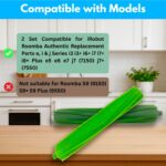 2 Set Replacement Rubber Roller Brushes Compatible for iRobot Roomba e, i & j Series i3 i3+ i6+ i7 i7+ i8+ Plus e5 e6 e7 j7 (7150) j7+ (7550) Multi-Surface Rubber Brush - Image 4