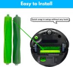 2 Set Replacement Rubber Roller Brushes Compatible for iRobot Roomba e, i & j Series i3 i3+ i6+ i7 i7+ i8+ Plus e5 e6 e7 j7 (7150) j7+ (7550) Multi-Surface Rubber Brush - Image 5