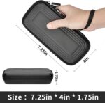 Boobowl Hard Travel Case Compatible with Anker Zolo Power Bank, 10,000mAh 20,000mAh 30W Portable Charger, Storage Bag for Anker Battery Pack with Accessories Mesh Pocket (Box Only)-Black - Image 5