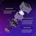 ASUS ROG RYUYJIN III 360 ARGB Extreme White Edition All-in-one AIO CPU Liquid Cooler, AMD Ryzen9000 & Intel Core Ultra Ready, Asetek Gen8 V2 Pump, high Airflow & Static Pressure Magnetic Fans - Image 4