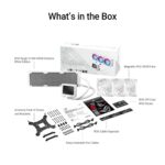 ASUS ROG RYUYJIN III 360 ARGB Extreme White Edition All-in-one AIO CPU Liquid Cooler, AMD Ryzen9000 & Intel Core Ultra Ready, Asetek Gen8 V2 Pump, high Airflow & Static Pressure Magnetic Fans - Image 6