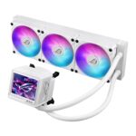 ASUS ROG RYUYJIN III 360 ARGB Extreme White Edition All-in-one AIO CPU Liquid Cooler, AMD Ryzen9000 & Intel Core Ultra Ready, Asetek Gen8 V2 Pump, high Airflow & Static Pressure Magnetic Fans - Image 10