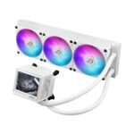 ASUS ROG RYUYJIN III 360 ARGB Extreme White Edition All-in-one AIO CPU Liquid Cooler, AMD Ryzen9000 & Intel Core Ultra Ready, Asetek Gen8 V2 Pump, high Airflow & Static Pressure Magnetic Fans - Image 11