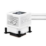 ASUS ROG RYUYJIN III 360 ARGB Extreme White Edition All-in-one AIO CPU Liquid Cooler, AMD Ryzen9000 & Intel Core Ultra Ready, Asetek Gen8 V2 Pump, high Airflow & Static Pressure Magnetic Fans - Image 14